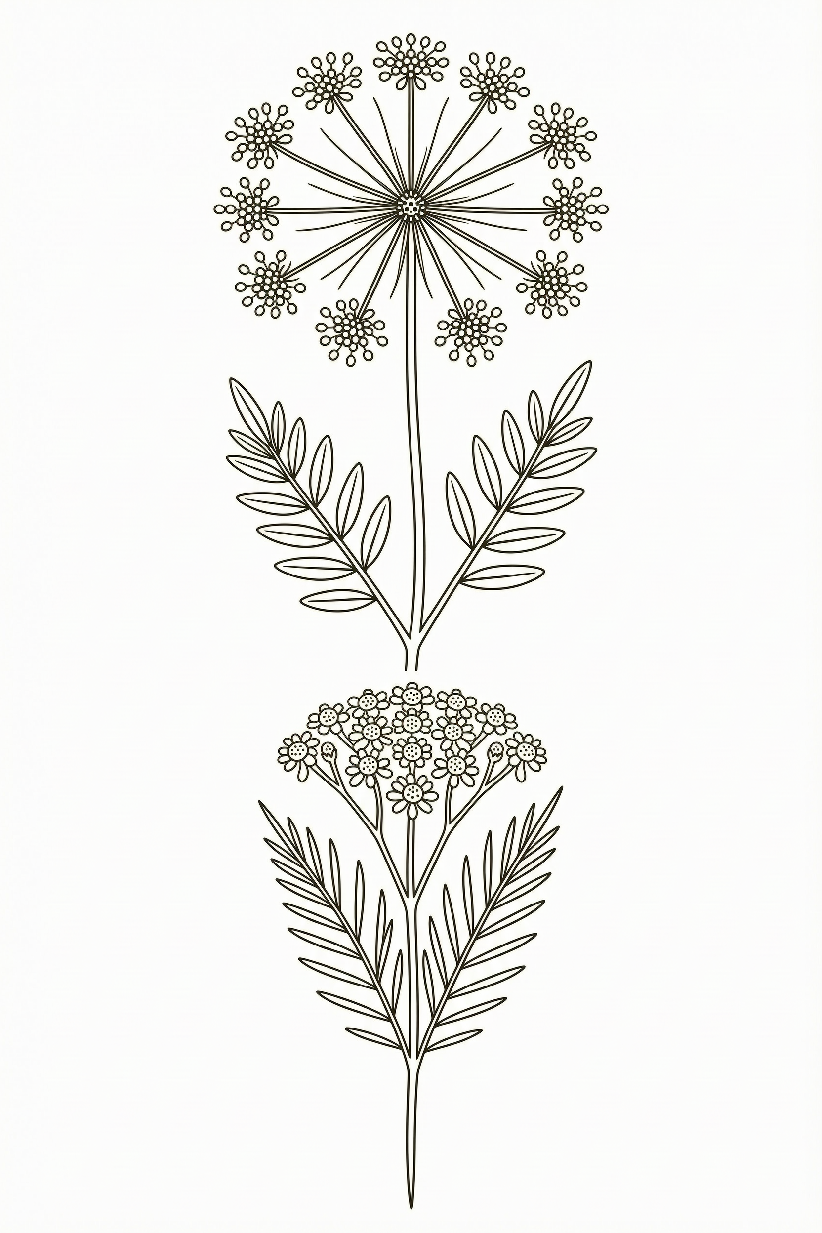 An AI tattoo design a tattooist can work from: clean linework, real stencil