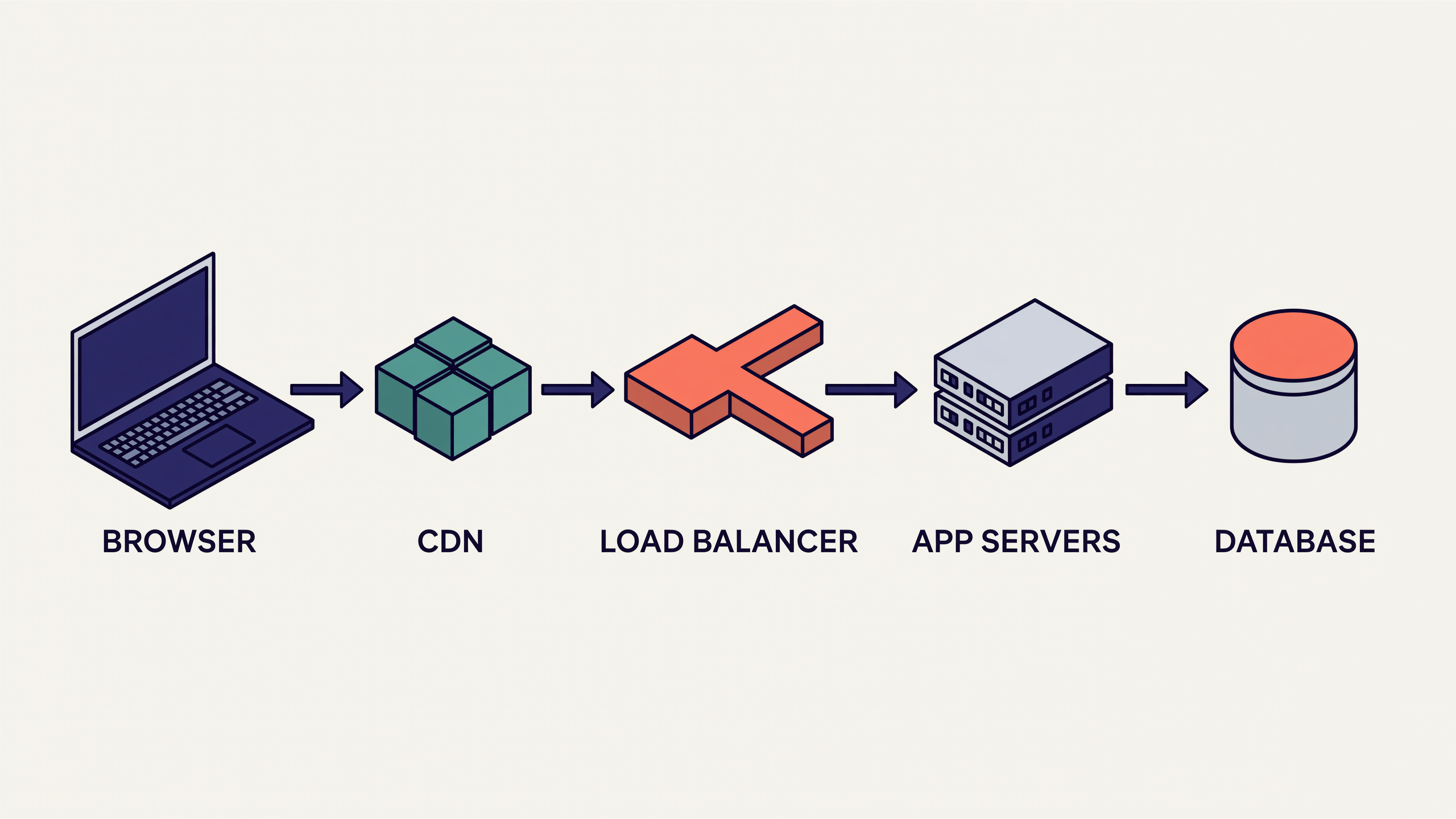 Isometric explainer illustration: one paragraph in, a diagram people actually share